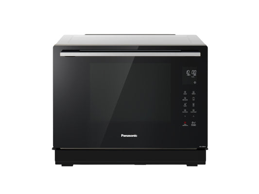 Kaufuniversum - Panasonic 4 in 1 Mikrowelle CS89 E.Stahl
