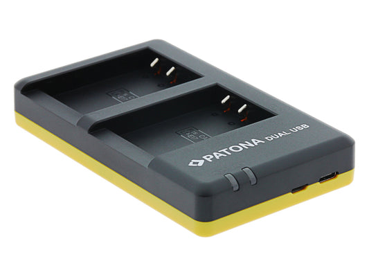 Kaufuniversum - Patona Ladegerät Dual USB Canon LP-E17
