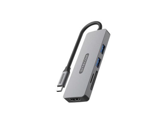 Kaufuniversum - Sitecom 5 in 1 USB-C Multiport Adapter