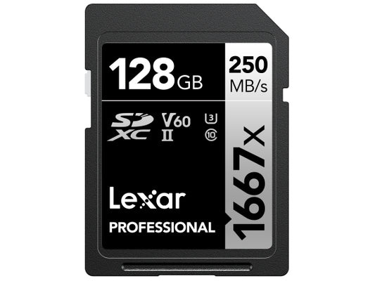 Kaufuniversum - Lexar 1667x UHS-II SDXC 2x128GB Silver