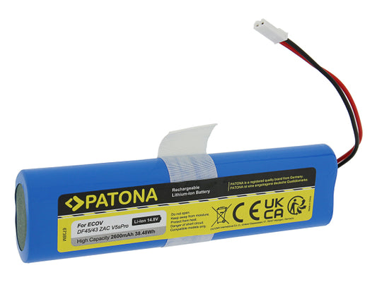 Kaufuniversum - Patona Akku Ecovacs DF45/43 ZACO V5sPro