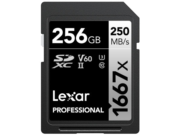 Kaufuniversum - Lexar 1667x UHS-II SDXC 256GB Silver