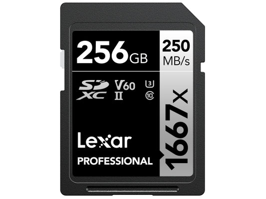 Kaufuniversum - Lexar 1667x UHS-II SDXC 256GB Silver