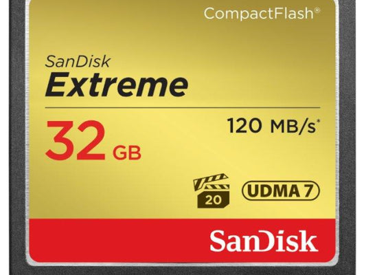 Kaufuniversum - Sandisk Extreme 120MB/s CF 32GB