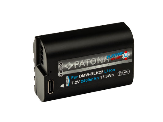 Kaufuniversum - Patona Platinum USB-C Panasonic BLK22