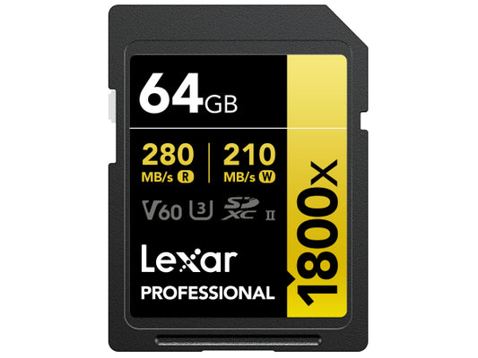 Kaufuniversum - Lexar 1800x UHS-II SDXC 2x64GB Gold
