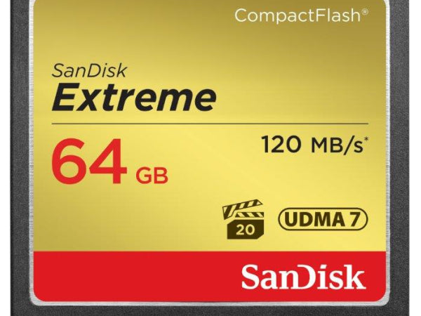 Kaufuniversum - Sandisk Extreme 120MB/s CF 64GB