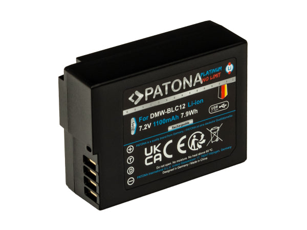 Kaufuniversum - Patona Platinum USB-C Panasonic BLC12