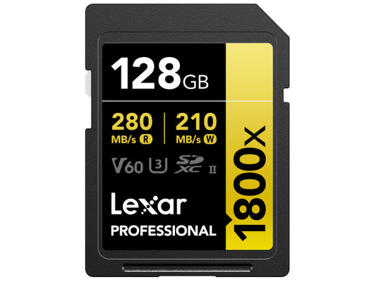 Kaufuniversum - Lexar 1800x UHS-II SDXC 128GB Gold