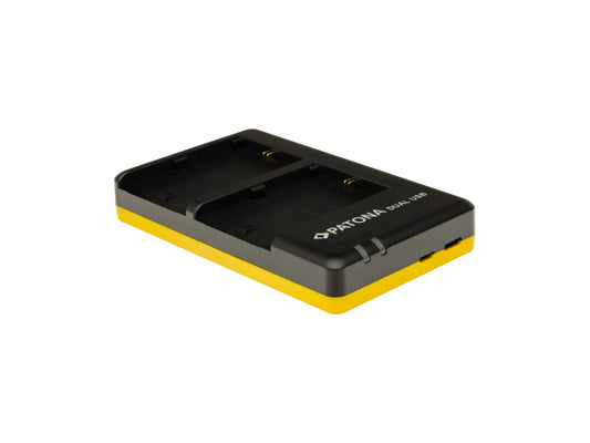 Kaufuniversum - Patona Ladegerät Dual USB Canon LP-EL