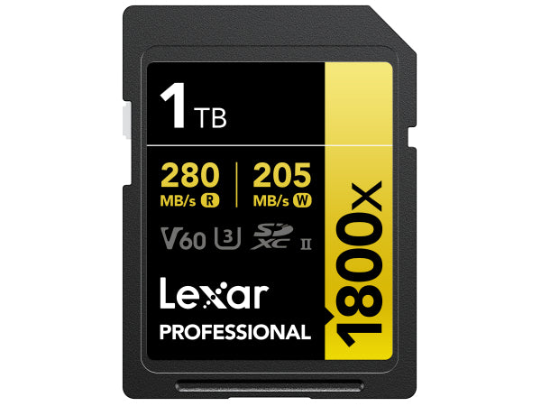 Kaufuniversum - Lexar 1800x UHS-II SDXC 1TB Gold