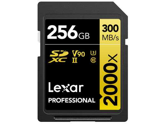 Kaufuniversum - Lexar 2000x UHS-II SDXC 256GB Gold