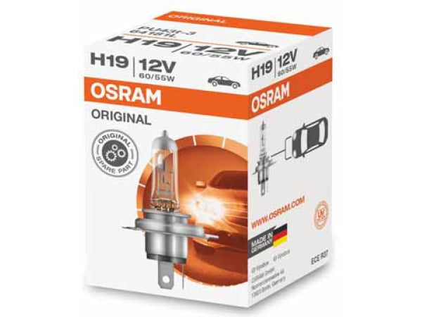 Kaufuniversum - OSRAM Glühlampe H19 12V 65/55W PU43t-3