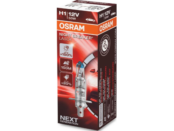 Kaufuniversum - OSRAM Night Breaker Laser H1/12V/55W/P14,5s