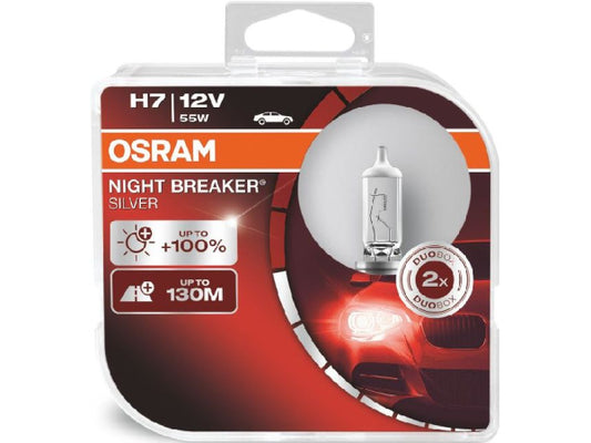 Kaufuniversum - OSRAM Night Breaker Silver Duobox H7 12V 55W PX26d