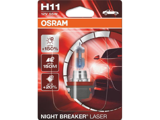 Kaufuniversum - OSRAM Night Breaker Laser H11 12V 55W PGJ19-2