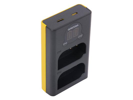 Kaufuniversum - Patona Ladeg. Dual USB Panasonic BLK-22