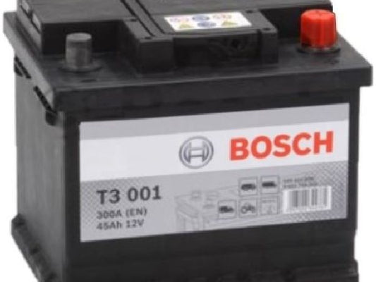 Kaufuniversum - Starterbatterie Bosch 12V/45Ah/300A LxBxH 207x175x175mm/S:0