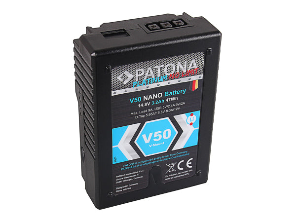 Kaufuniversum - Patona Platinum V50 V-Mount Mini Nano