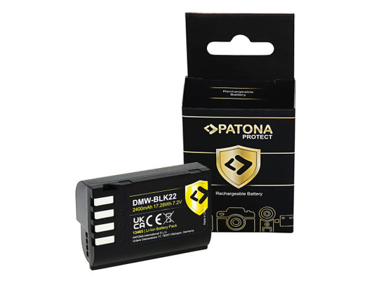 Kaufuniversum - Patona Protect Akku Panasonic DMW-BLK22