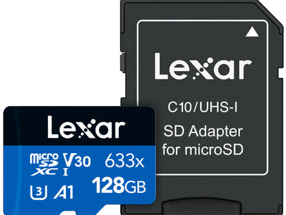 Lexar micro SDXC 100MB/s 128GB Blue m.A