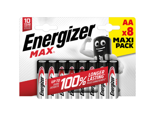 Kaufuniversum - Energizer Max AA (LR6/E91)  BP-8
