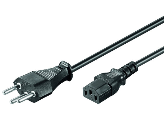 Kaufuniversum - ProLine VALUE Netzkabel T12/C13, 3pol, (1.8m)