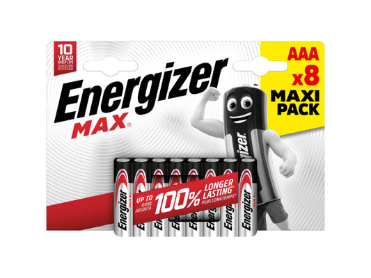 Kaufuniversum - Energizer Max AAA (LR03/E92)  BP-8