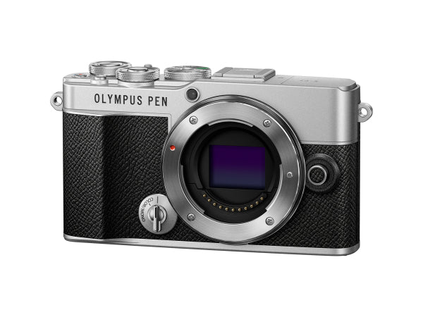 Kaufuniversum - OM System Olympus E-P7 Body silver incl. Battery