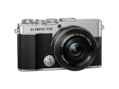 OM System Olympus E-P7 Pancake Zoom Kit silver/blk