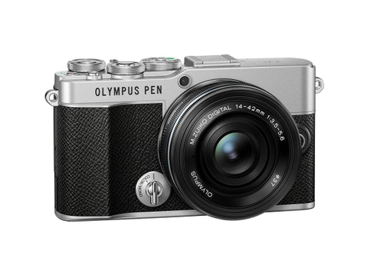 Kaufuniversum - OM System Olympus E-P7 Pancake Zoom Kit silver/blk