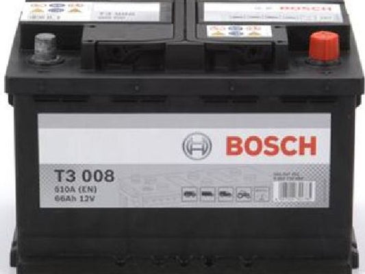 Kaufuniversum - Starterbatterie Bosch 12V/66Ah/510A LxBxH 278x175x190mm/S:0