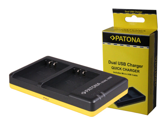 Kaufuniversum - Patona Ladege. Dual USB Olympus BLN1