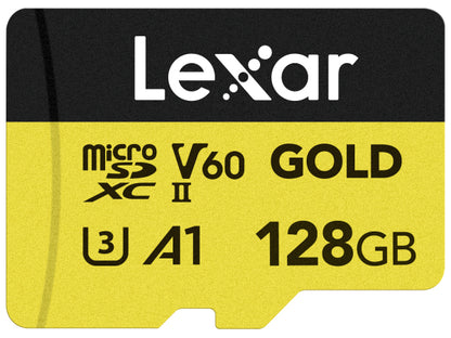 Lexar micro SDXC 280MB/s 128GB Gold