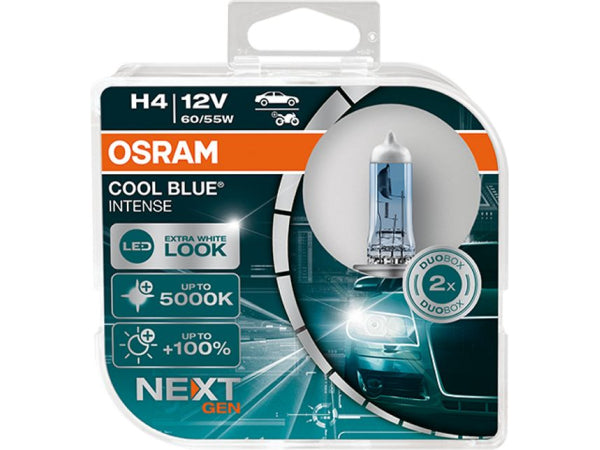 Kaufuniversum - OSRAM COOL BLUE INTENSE Duobox H4/12V/60/55W/P43t