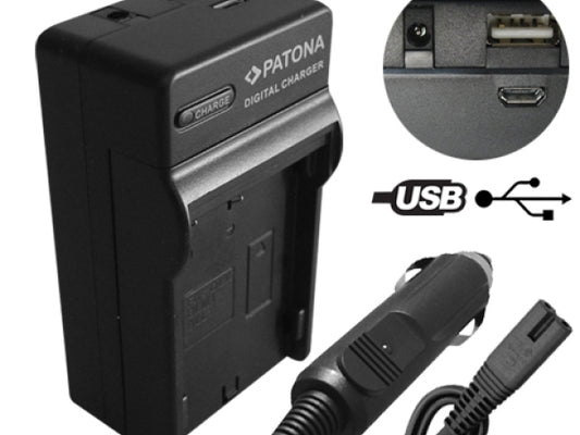 Kaufuniversum - Patona Ladegerät 4in1 f. Sony BC-TRX