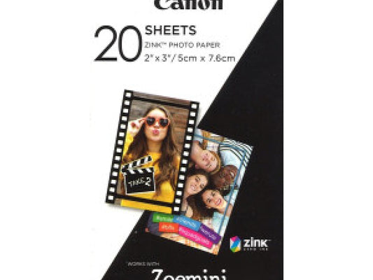 Kaufuniversum - Canon Zink Papier ZP-2030 20 Blatt