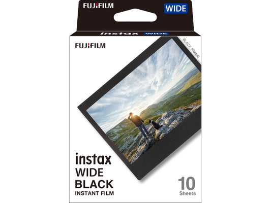 Kaufuniversum - Fujifilm Instax Wide 10 Bl. Black Frame