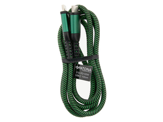 Kaufuniversum - Patona USB C - USB C Kabel PD100W 1m 3A