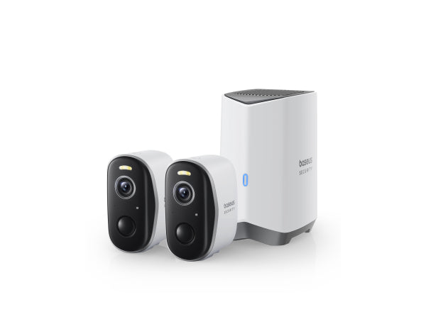 Kaufuniversum - Baseus N1+ Outdoor Camera 2K 2Cam Kit