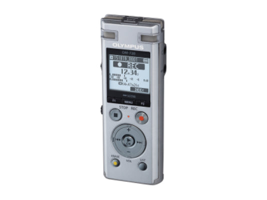 Kaufuniversum - OM System Olympus DM-720 silver Audiorecorder 4GB