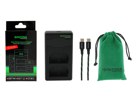 Kaufuniversum - Patona Premium Twin Charger Canon LP-E6