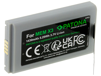 Patona Premium Akku Datalogic CVR2