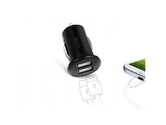 Kaufuniversum - SBS Dual USB-Batterieladegerät für Autos mit 2.400 mAh