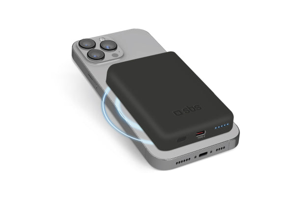 Kaufuniversum - SBS 5000 mAh kabellose magnetische Powerbank