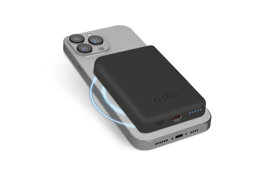 Kaufuniversum - SBS 5000 mAh kabellose magnetische Powerbank