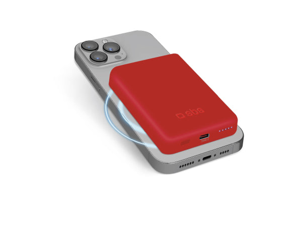 Kaufuniversum - SBS 5000 mAh kabellose magnetische Powerbank