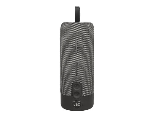 Kaufuniversum - JAZ Tall 10 Watt - True Wireless Stereo Lautsprecher mit mehreren Eingängen und Stoffbezug