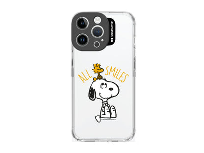 CASEME Hülle mit Peanuts-Motiv und Objektivschutz für das iPhone 14 Pro Max