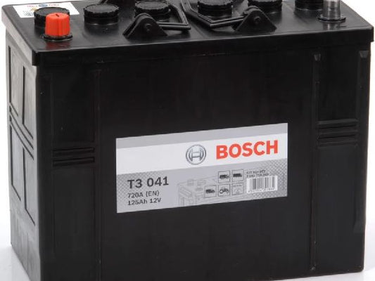 Kaufuniversum - Starterbatterie Bosch 12V/125Ah/725A LxBxH 349x175x285mm/S:1